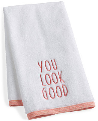 Charter Club You Look Good Hand Towel, Created for Macy's & Reviews - Bath Towels - Bed & Bath - ... | Macys (US)