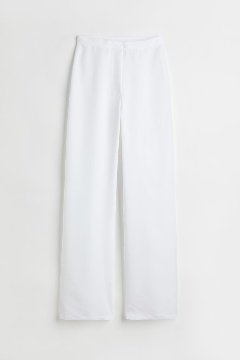 High-waisted tailored trousers | H&M (US + CA)