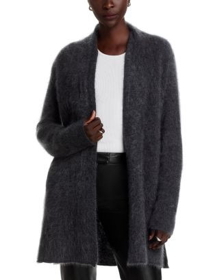 100% Cashmere Brushed Long Sleeve Open Front Cardigan - Exclusive | Bloomingdale's (US)