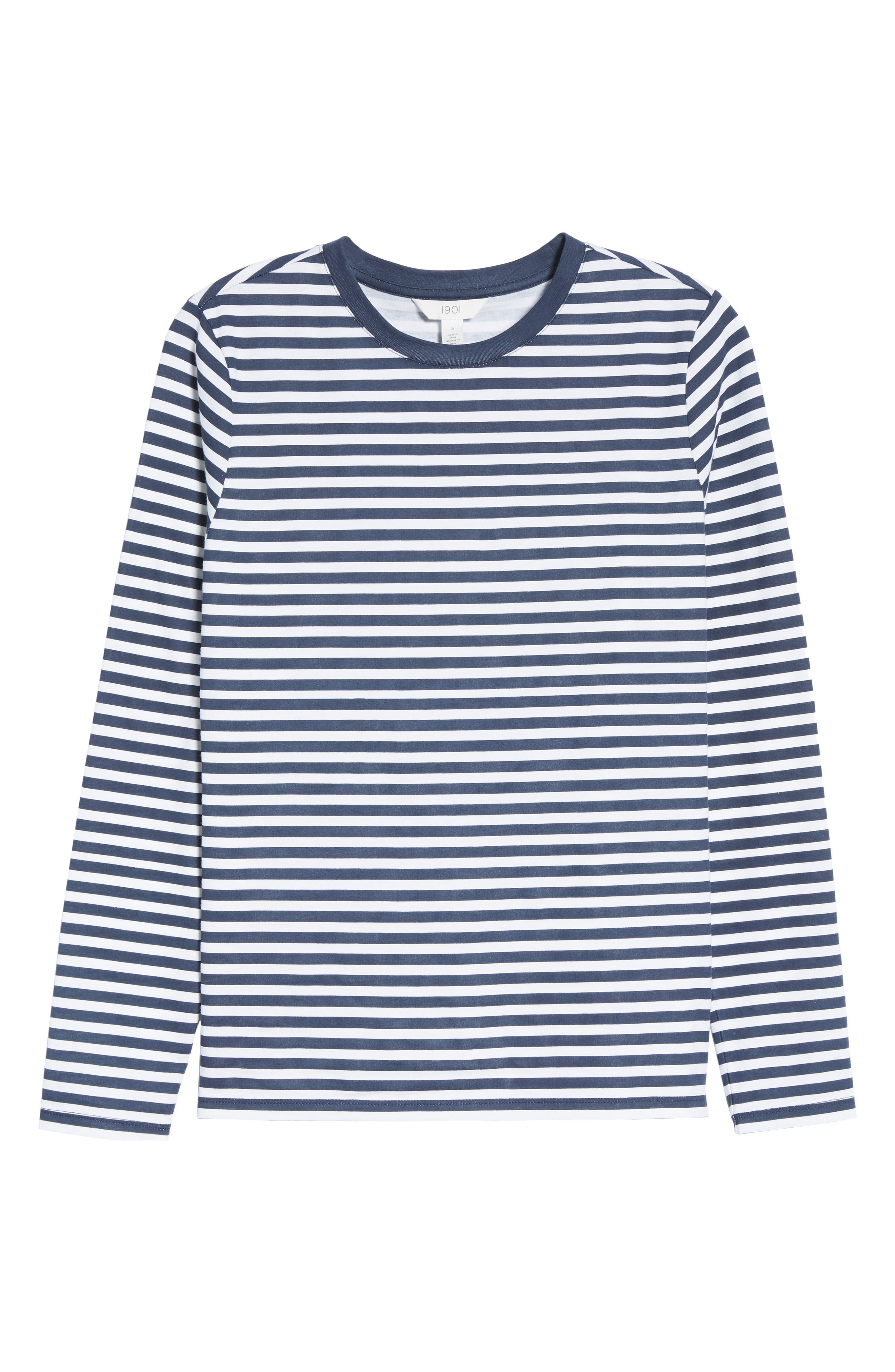 1901 Long Sleeve Ringer Tee (Regular & Petite) | Nordstrom