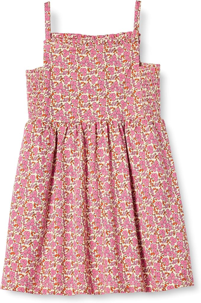 Amazon Essentials Girls and Toddlers' Cotton Strappy Midi Dress | Amazon (US)