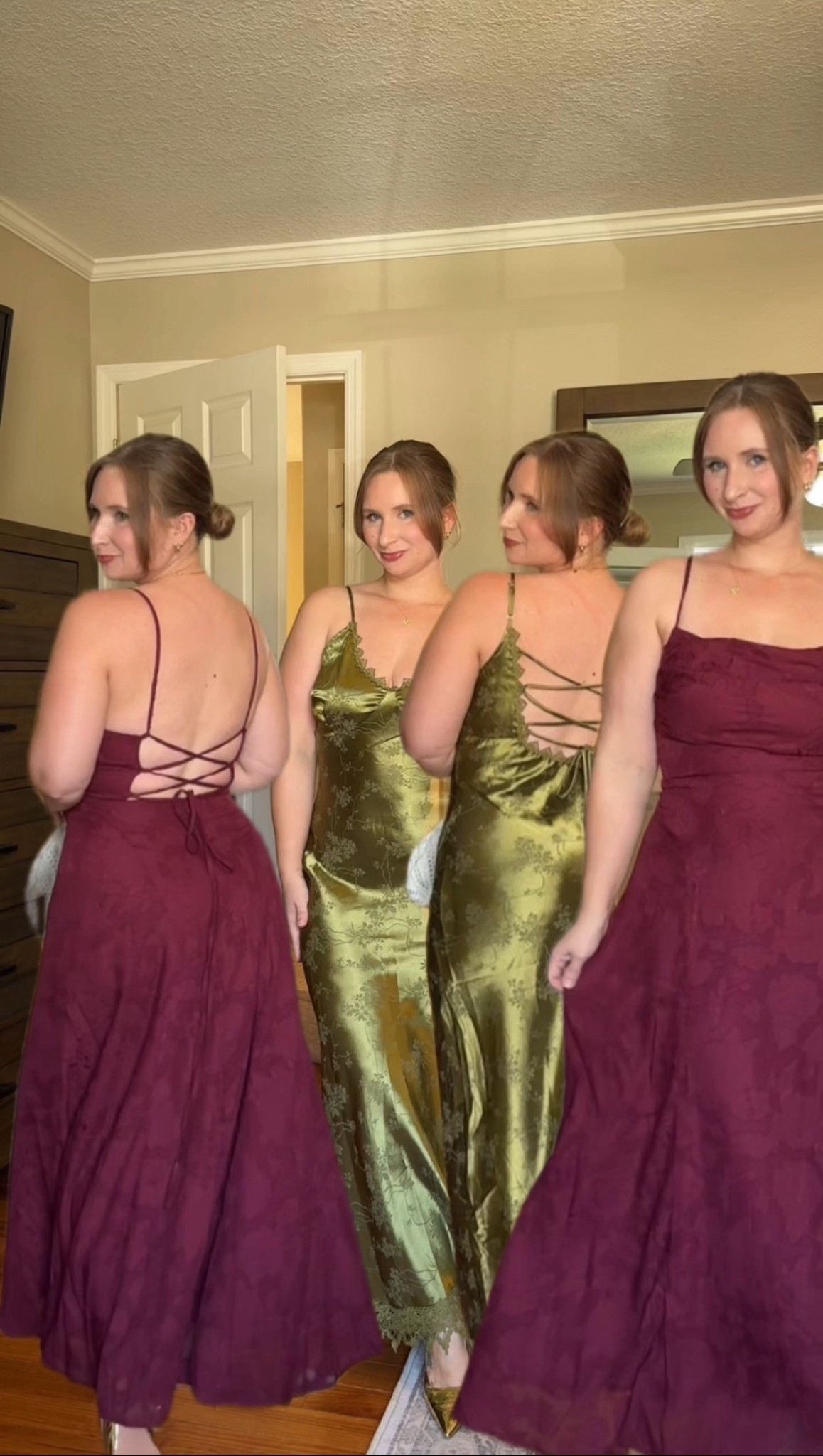 If you love the dress.. just try it! Regardless of the weight gain.. you may end up loving it! 
 
✨mberl12 will get you 12% off your order from RIHOAS✨

I have been eyeing the green one for years now! And it DID NOT DISAPPOINT even after my weight gain & body changes. It’s GORGEOUS.

So is the wine colored one! If you aren’t comfortable with the more fitted style of the green one, the wine one is a little more flowy at the bottom and a bit more full coverage at the bust.

For sizing reference I’m about 5’2 150lbs wearing Mediums. I’m petite and curvy and carrying extra weight at 8mo postpartum. My body is different after my 3rd baby! I’m still rediscovering myself & how to dress after having 3 kids! Let’s do this together!! 🙌

*Follow for more MOM STYLE | PETITE CURVY STYLE & more

#momstyle #amazonfinds #petitestyle #petitecurvyfashion #postpartumjourney #mombod #eventdress #tryon #rihoas #bodyafterkids #weightgain #selflove 


#LTKmomlife #LTKHoliday #LTKFindsUnder50