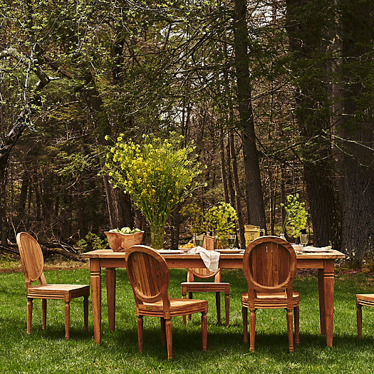 Reclaimed Teak Dining Table, 7’ | Terrain