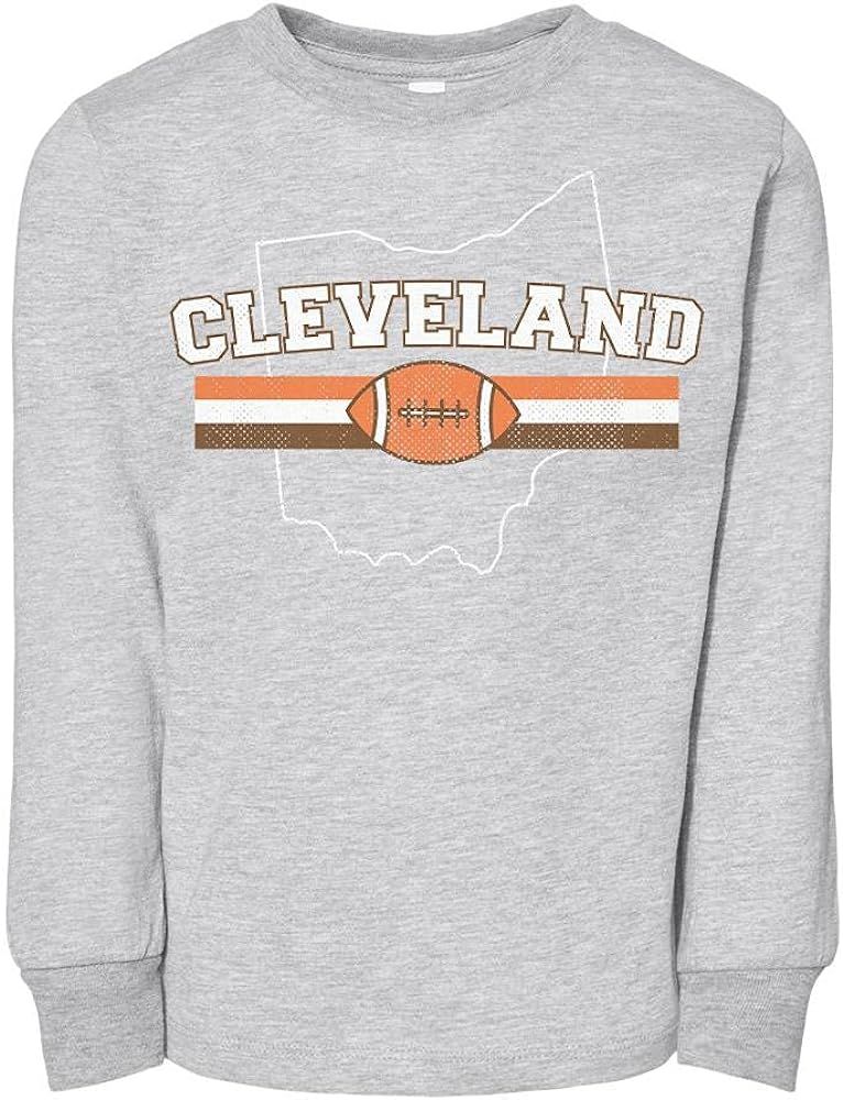 Cleveland Sports Toddler Kids Long Sleeve T-Shirt | Amazon (US)