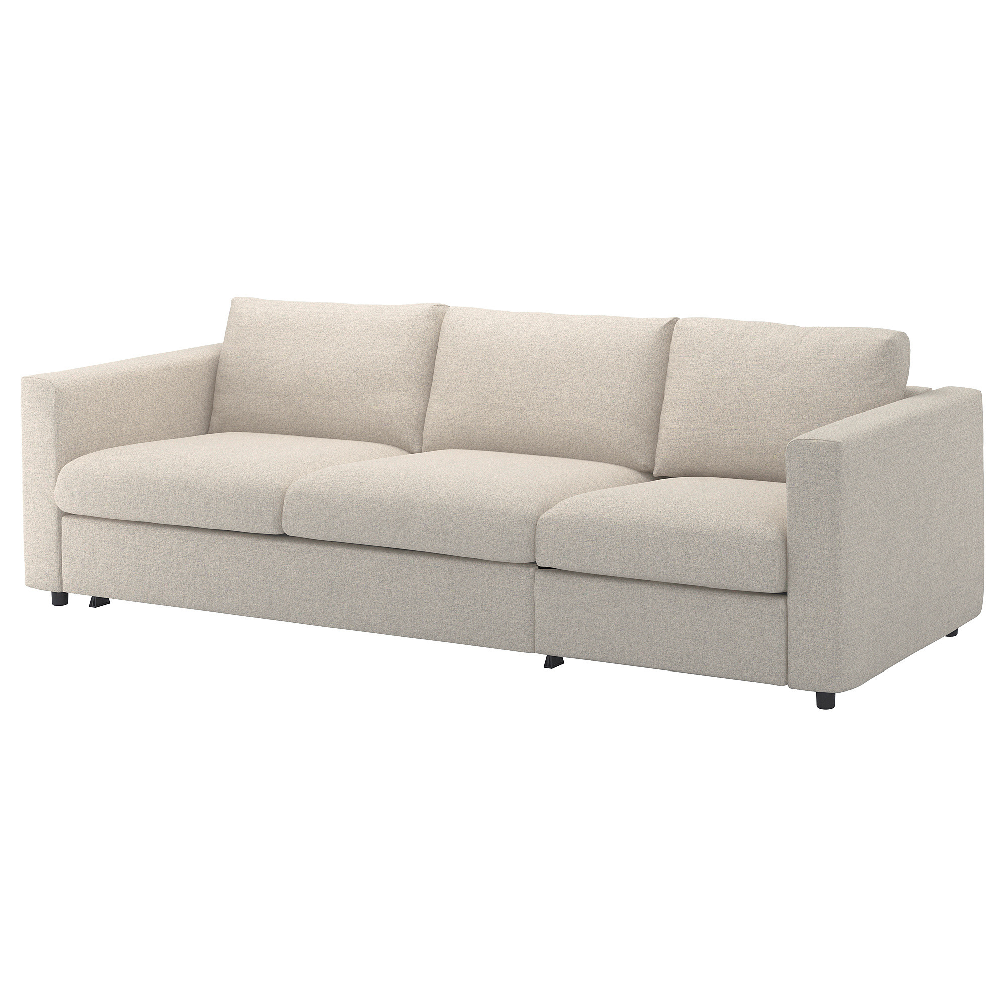 FINNALA Sleeper sofa, Gunnared beige | IKEA US