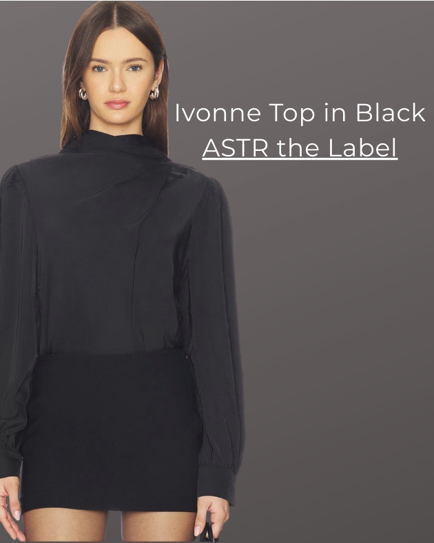 Black Blouse 

#LTKgrwm #LTKWorkwear #LTKootd