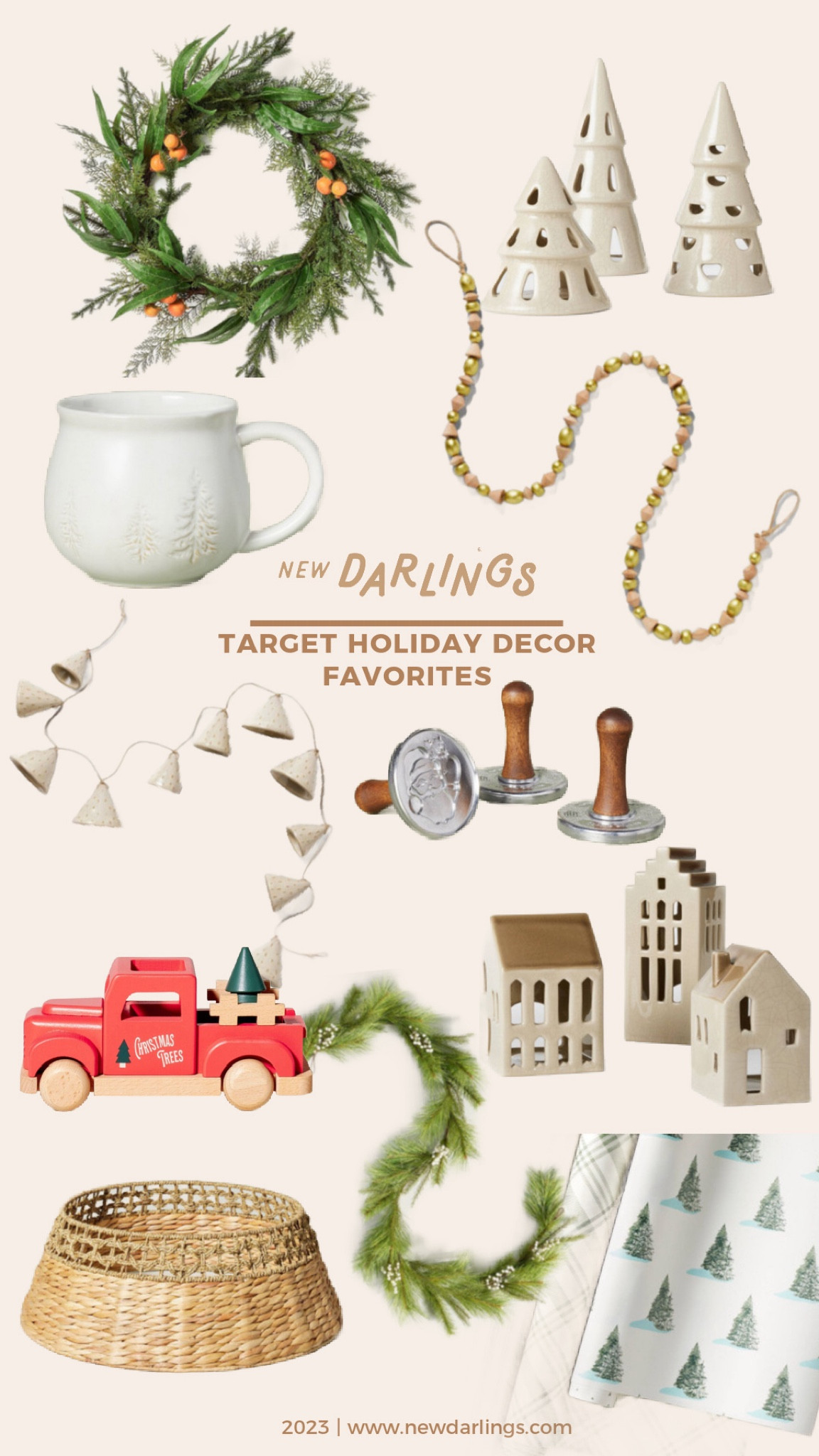 Loving all these neutral Christmas decorations from Target. I stopped into the store the other day and couldn’t resist the ceramic houses / Christmas village and wooden Christmas tree truck. So cute! 

#LTKHolidaySale #LTKSeasonal #LTKHoliday