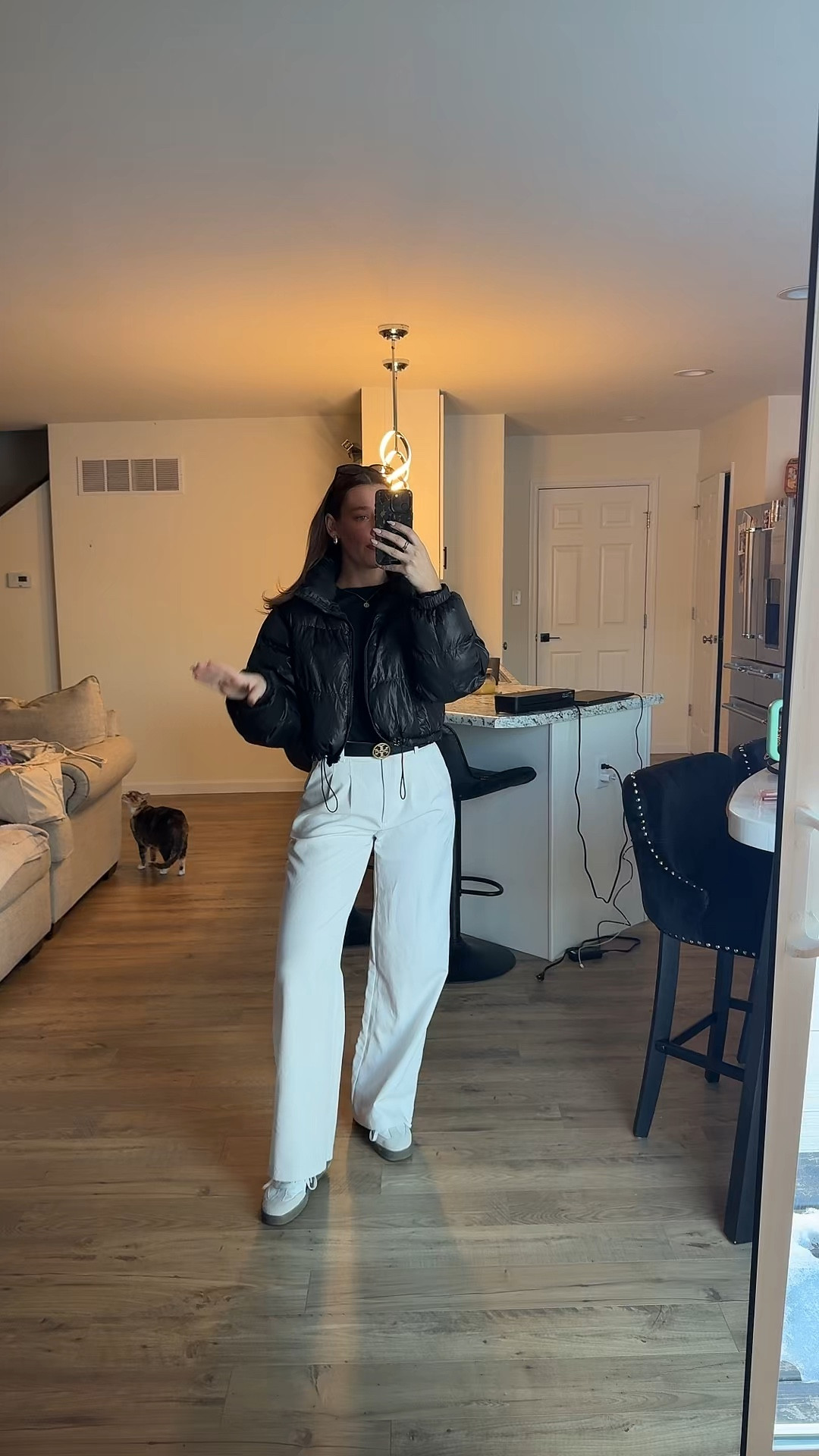 I wear a size US 4 in the pants🖤 

#LTKFindsUnder50 #LTKFindsUnder100 #LTKWorkwear