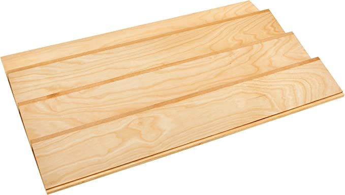 Rev-A-Shelf 4SDI-36-1 36-Inch 3-Tiered Trim-to-Fit Standard Wooden Spice Drawer Storage Organizer... | Amazon (US)
