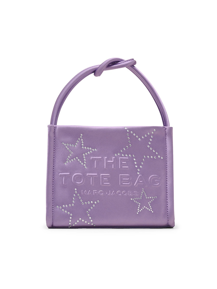 Women's The Mini Star Satin Tote Bag - Lilac | Saks Fifth Avenue