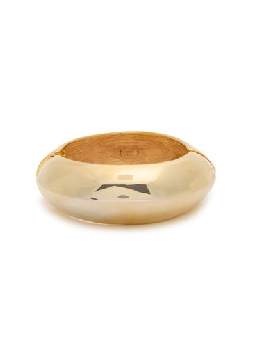 Hinged 22kt gold-plated bracelet | Harvey Nichols