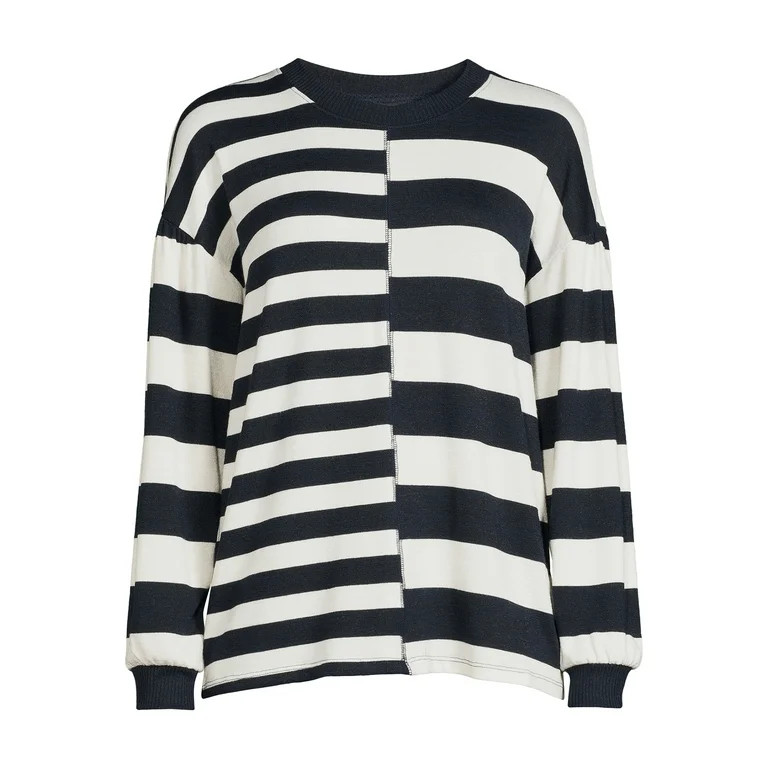 Time and Tru Women's Hacci Pullover - Walmart.com | Walmart (US)