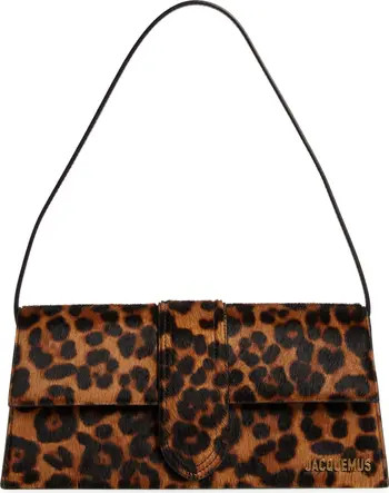 Long Le Bambino Genuine Calf Hair Shoulder Bag | Nordstrom