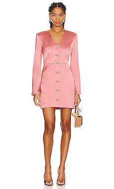Favorite Daughter The Audrey Dress in Dusty Rose from Revolve.com | Revolve Clothing (Global)