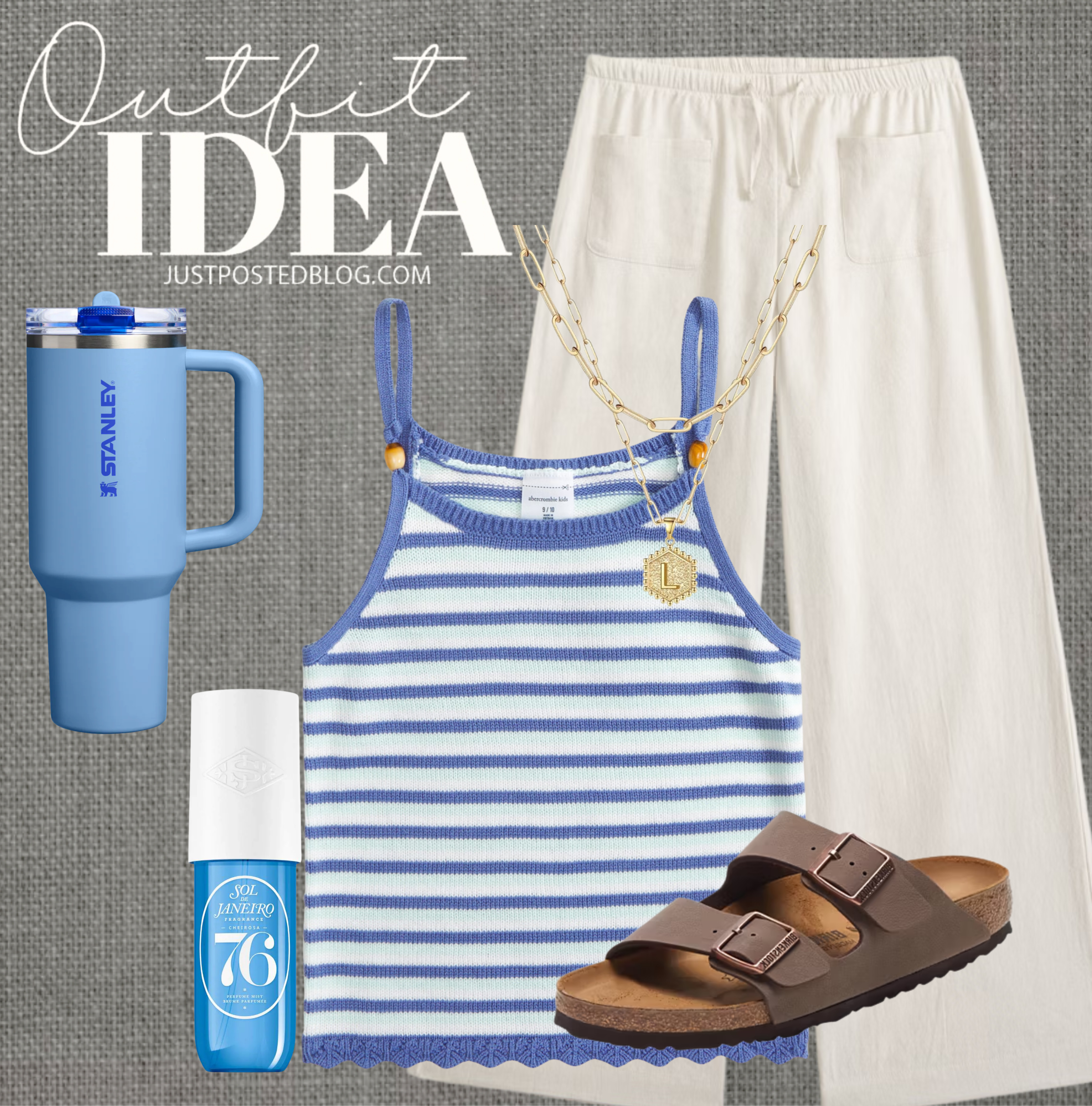 I LOVE the beaded detail on that top!! This would be such a cute outfit for tweens and teens!! 

 