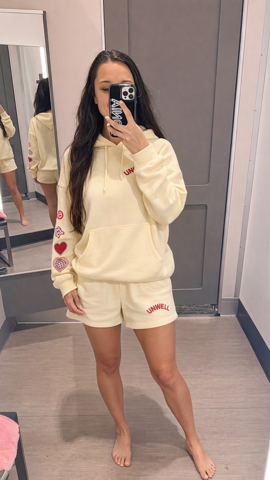 Cozy but make it cute 🤍 obsessed with this cream lounge set—perfect for errands, travel days, or staying in. Linking it here ✨ #LTKFinds #LoungewearLove #CozyChic 

#LTKdayinmylife #LTKootd #LTKFindsUnder50