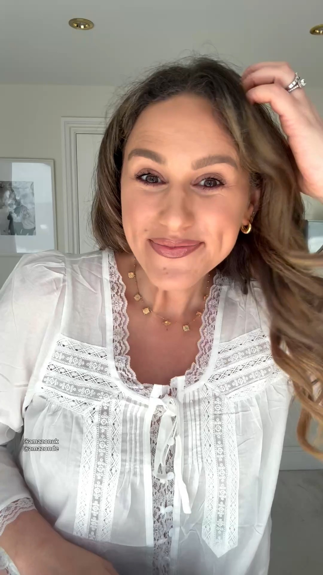 GRWM - realistic, midsize everyday look! Love when I find amazing options on Amazon that look so expensive, full outfit linked (found a similar pair of jeans as these are super old!) @amazonuk @amazonde #amazon #ad

#LTKsummer #LTKmidsize #LTKjeans