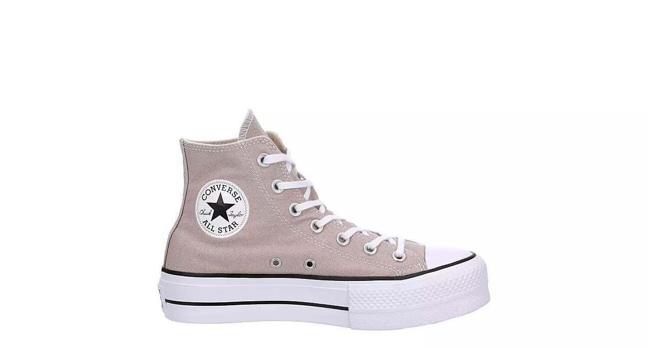 Converse Womens Chuck Taylor All Star High Top Platform Sneaker - Brown | Rack Room Shoes