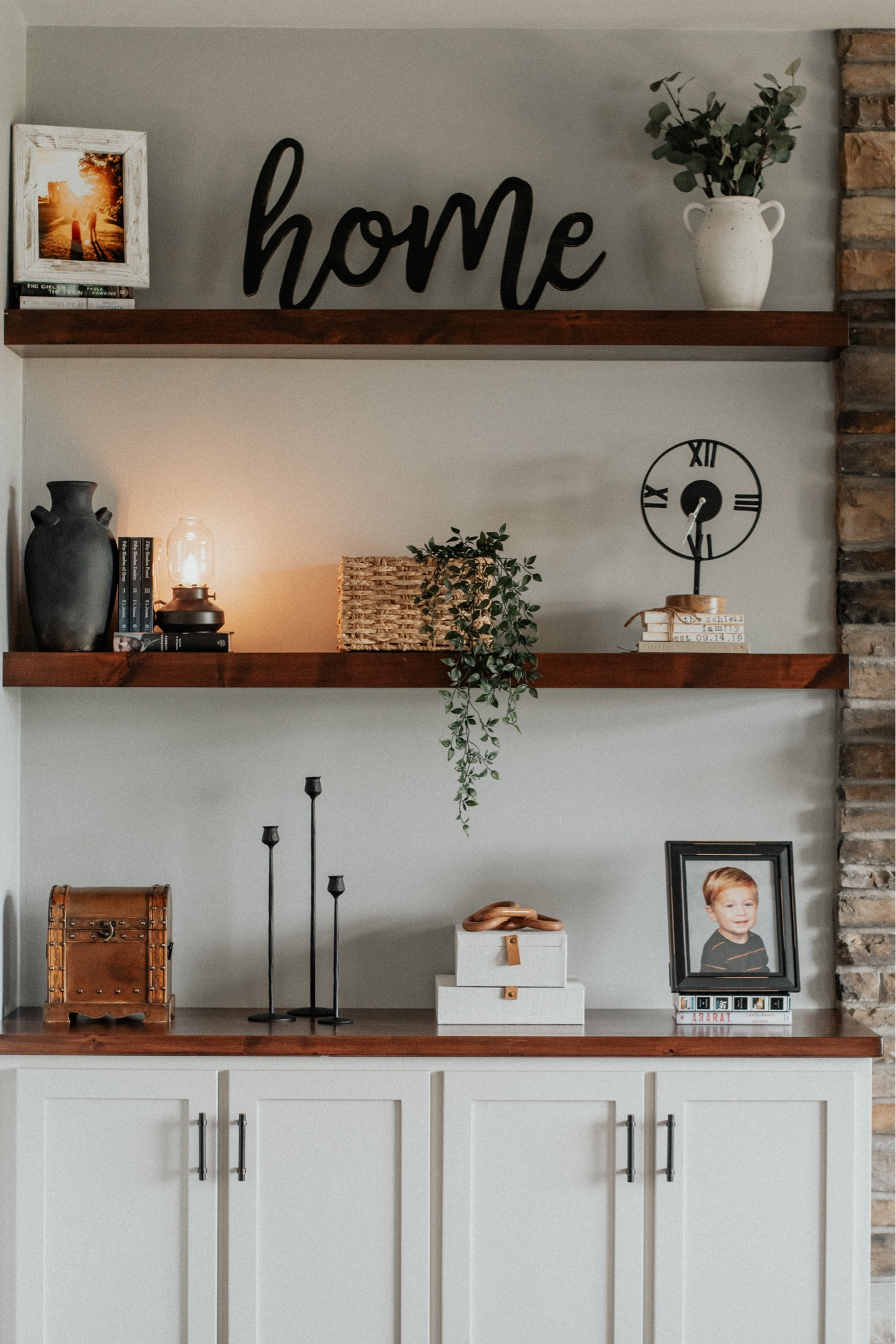 Updated our living room shelves🪄 

#LTKhome