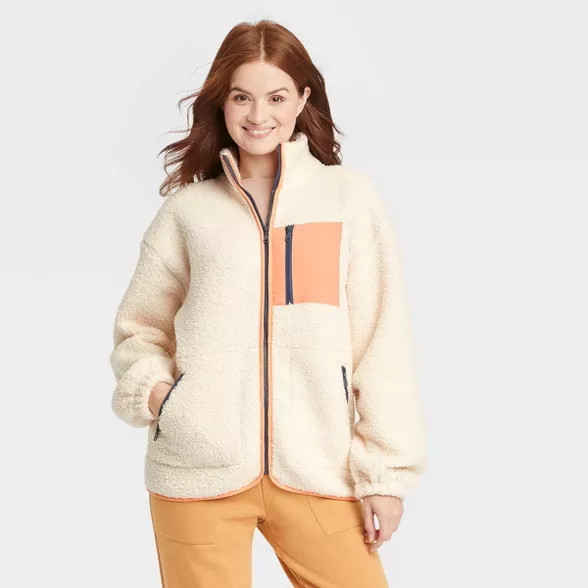 Women's Sherpa Jacket - Universal Thread™ | Target