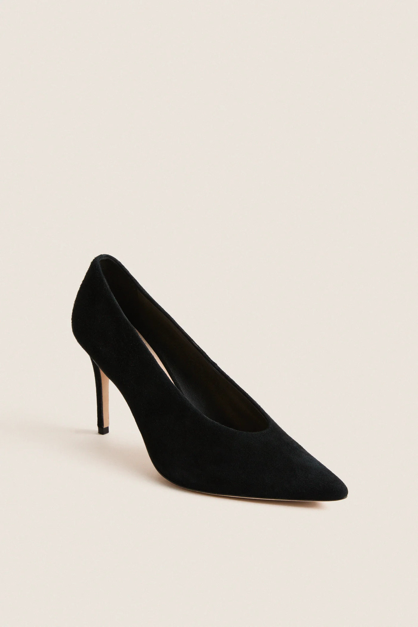 Black Suede Dove Heels | Tuckernuck (US)
