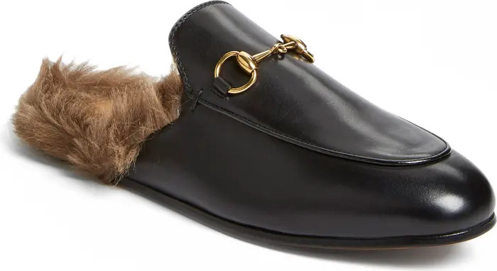 Princetown Genuine Shearling Loafer Mule (Women) | Nordstrom