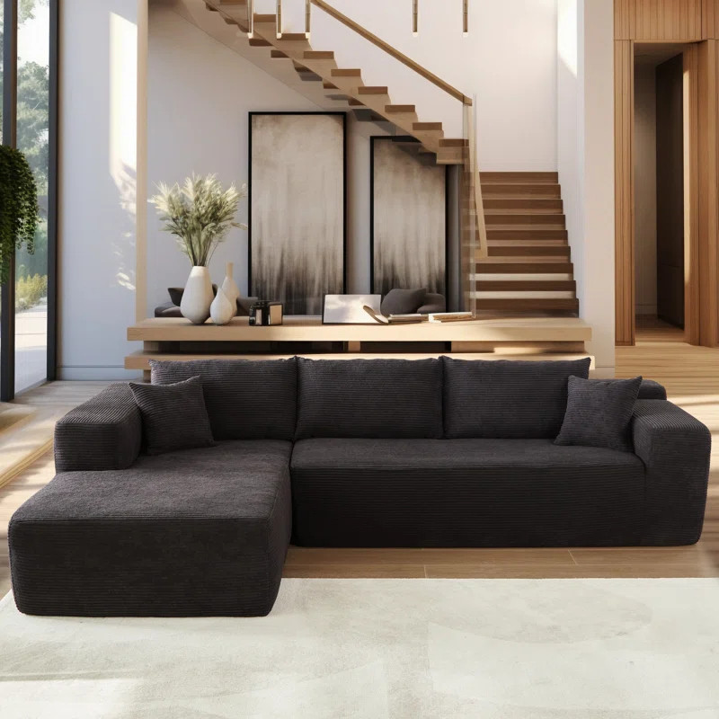 Natick 2 - Piece Upholstered Sectional | Wayfair North America