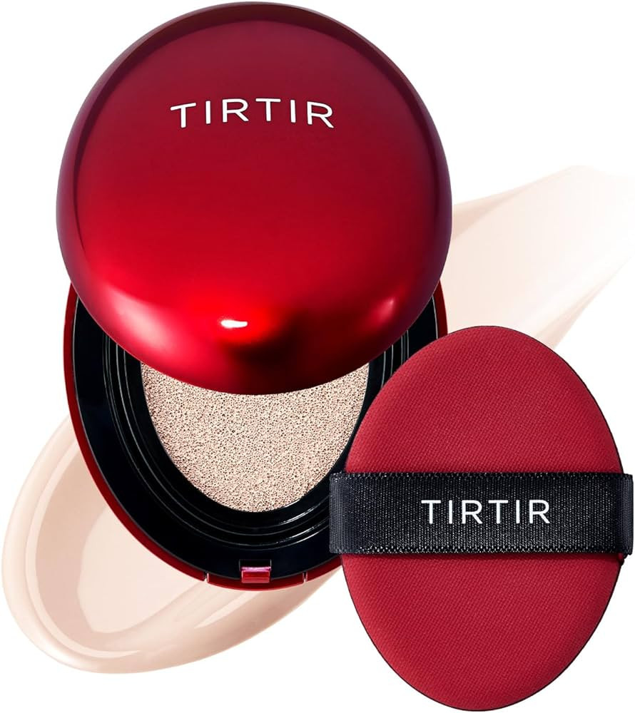 TIRTIR Mask Fit Red Cushion Foundation | Full coverage, Weightless, Skin fit, Satin Glow Finish, ... | Amazon (US)