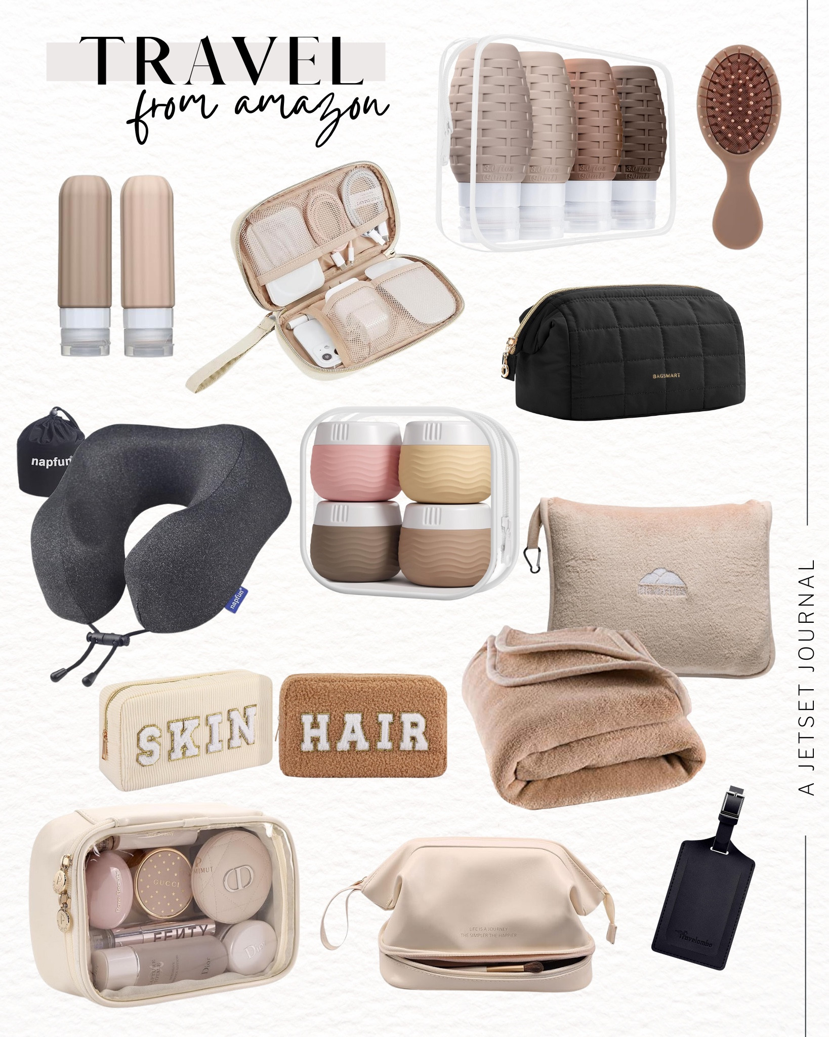 Make traveling less stressful with these essentials from Amazon!
amazon finds, travel must have, travel gadgets, packing tips, organization idea, viral product, affordable finds, favorite finds, top picks

#LTKFindsUnder50 #LTKSeasonal #LTKTravel