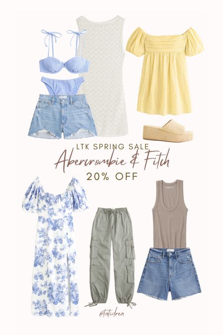Abercrombie sale! LTK spring sale 
Summer dresses, denim shorts, swim, cargos, tanks 


#LTKstyletip #LTKfindsunder100 #LTKSpringSale
