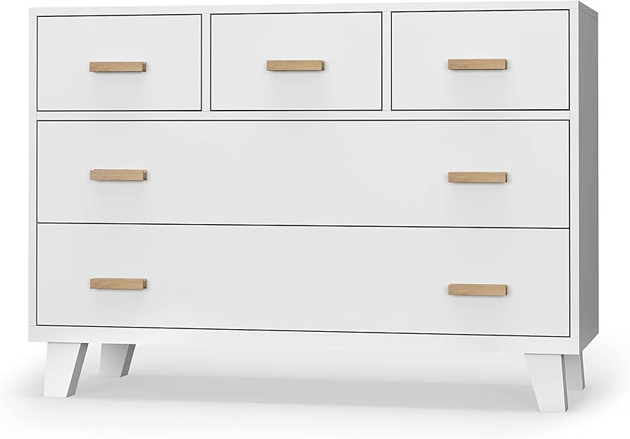 dadada Boston 5 Drawer Dresser - Bedroom Storage and Organization - Modern Dresser - Chest of Dra... | Amazon (US)