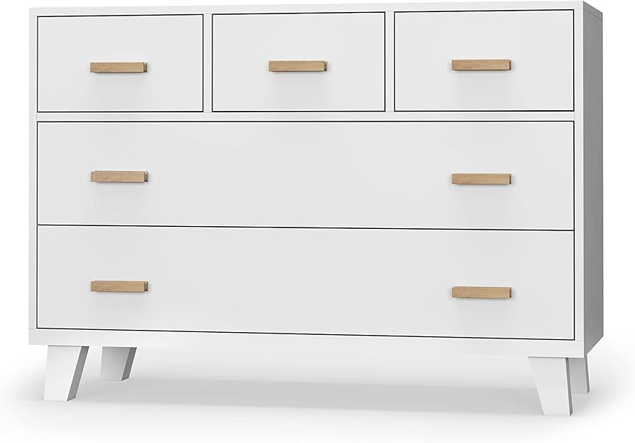 dadada Boston 5 Drawer Dresser - Bedroom Storage and Organization - Modern Dresser - Chest of Dra... | Amazon (US)