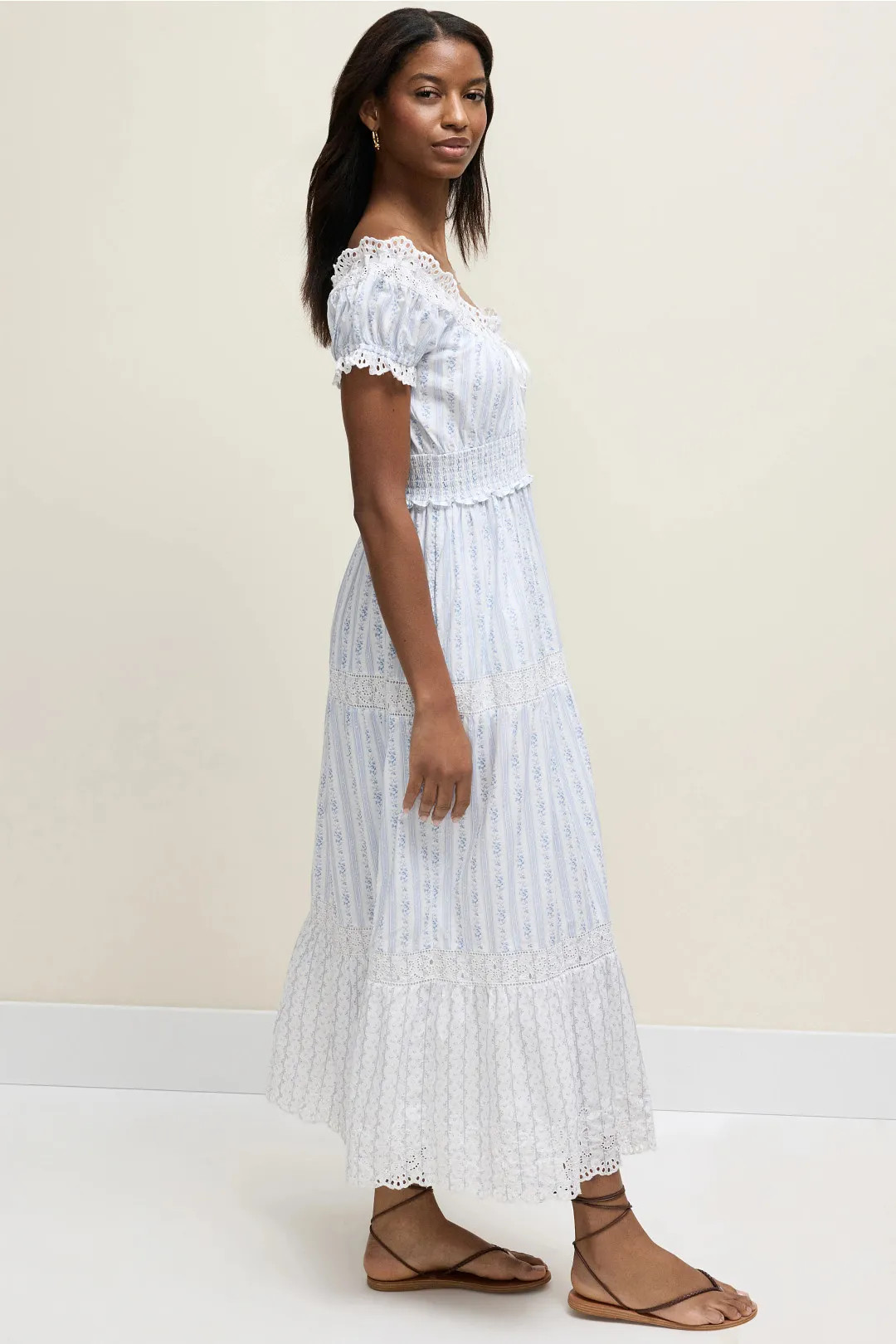 Emie Off The Shoulder Midi Dress | Rent the Runway