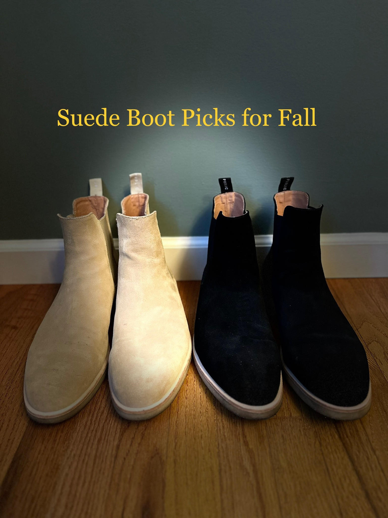 Suede boots are an elite date nite shoe and should definitely be part of your shoe arsenal for the Fall. Check out my picks from around the web below …

Men’s style, suede boots, men’s shoes

#LTKover40 #LTKmens #LTKshoecrush