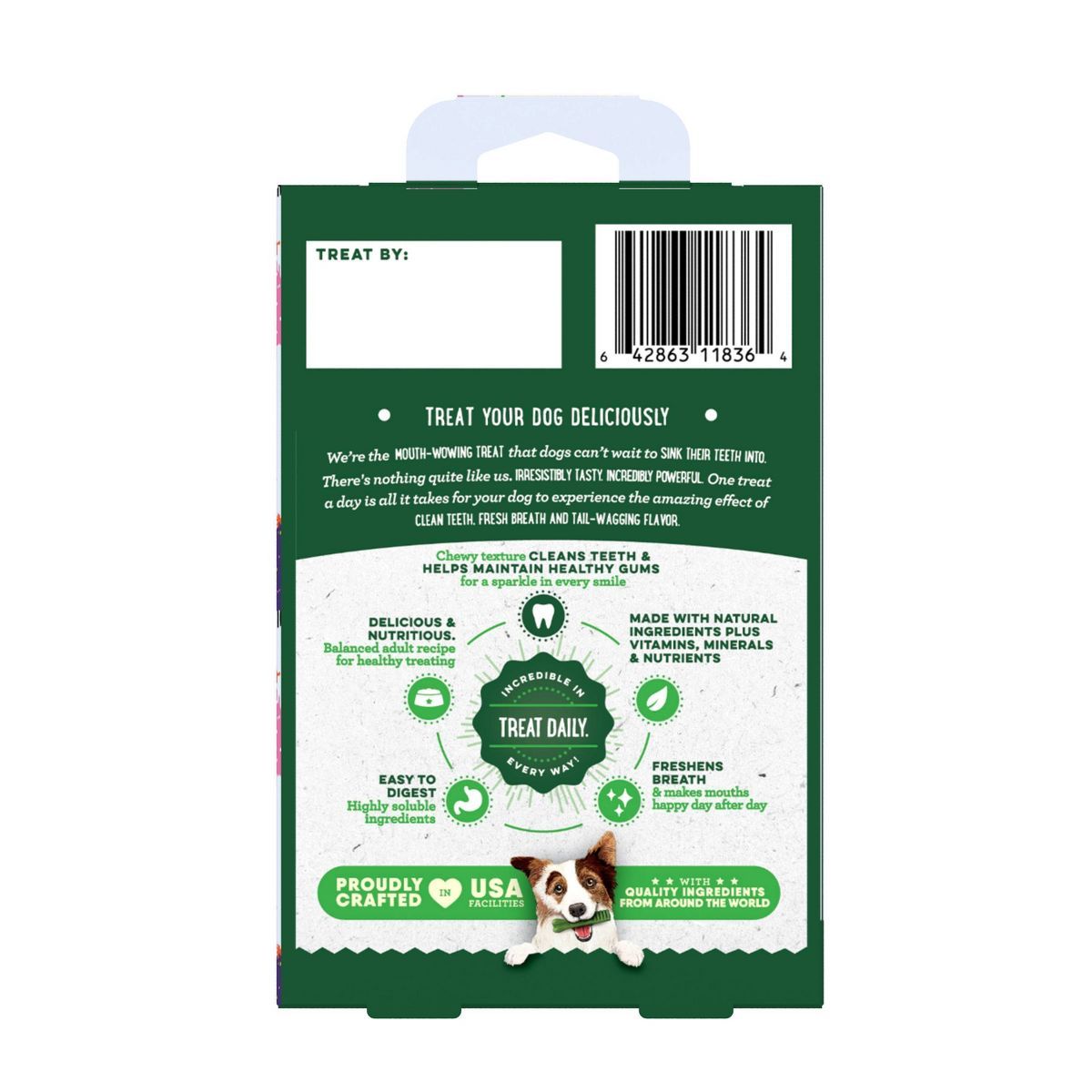 Greenies Regular Holiday Gift Pack Dental and Chew Dog Treat with Chicken Flavor - 6oz/6ct | Target
