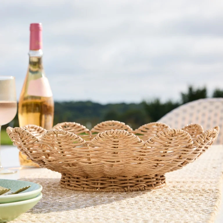 Better Homes & Gardens Rattan Bowl | Walmart (US)