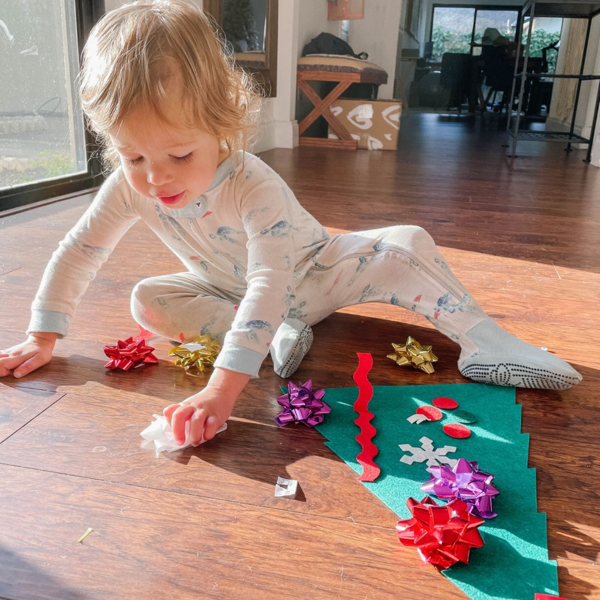 Felt Christmas trees for toddlers are a fun way for young children to work on fine motor skills, spatial relations and planning, different colors and more! I linked the best felt Christmas trees under $60.

#LTKbaby #LTKHoliday #LTKGiftGuide