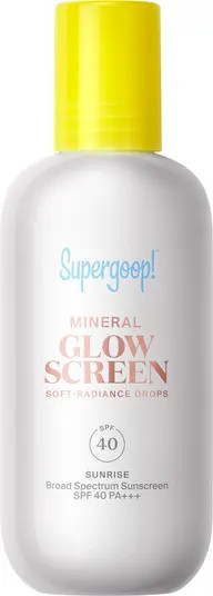 Supergoop!® Mineral Glowscreen Soft-Radiance Drops SPF40 | Nordstrom | Nordstrom