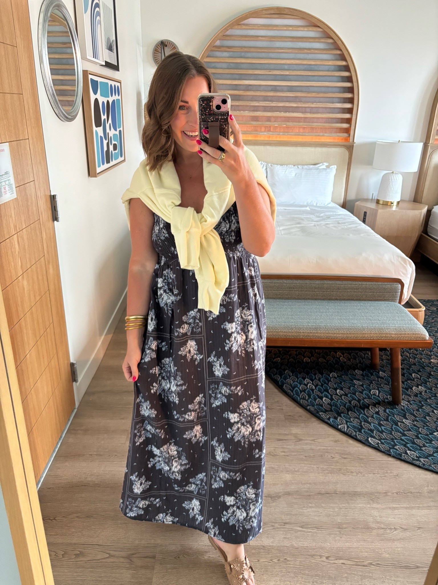 Gauzy maxi dress for dinner 💙🫶🏻 super comfy! @Target 

TTS- medium

#LTKMothersDay #LTKootd #LTKTravel
