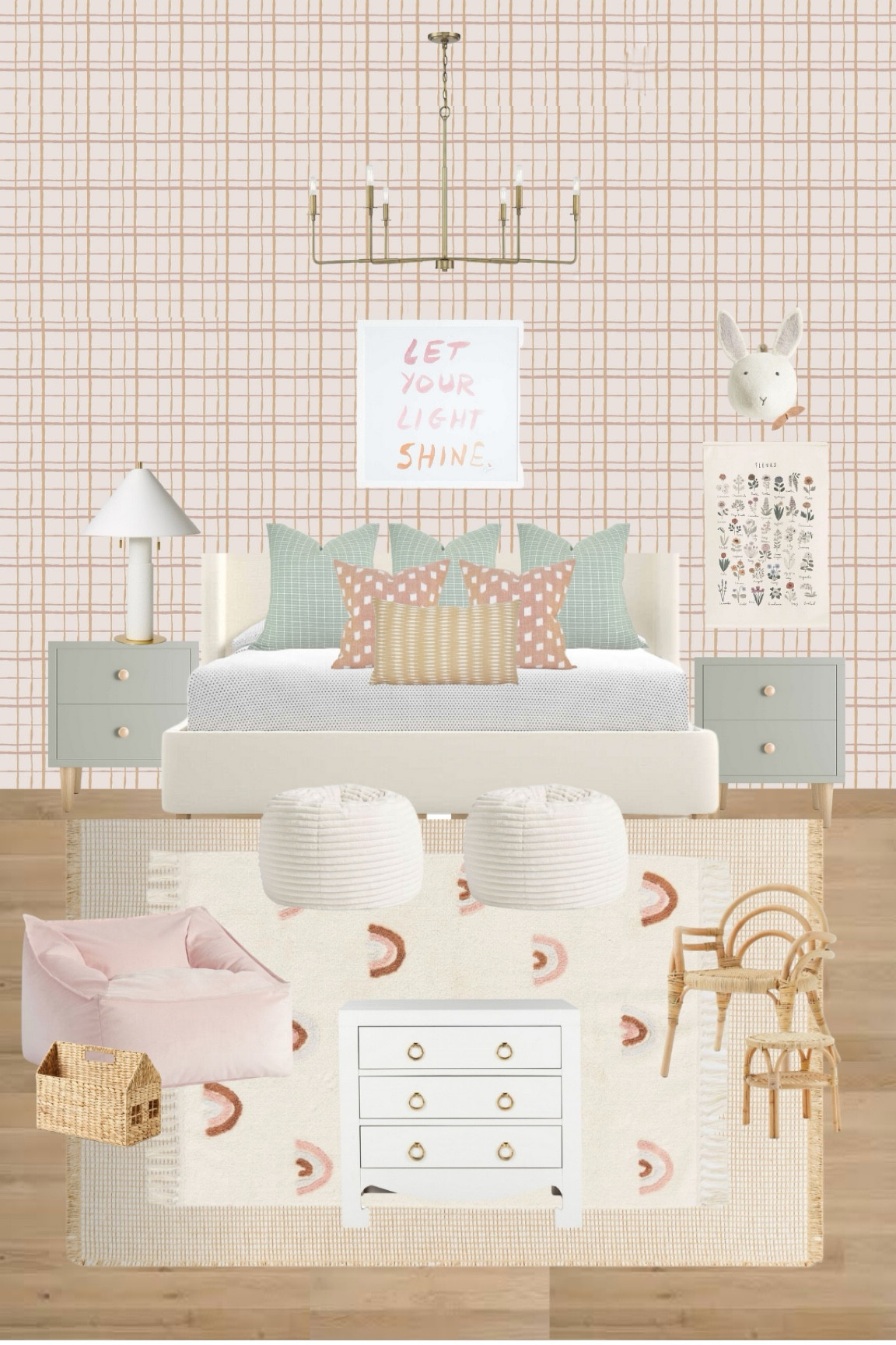 Girls’ Room Inspiration Board...

#LTKfamily #LTKhome #LTKkids