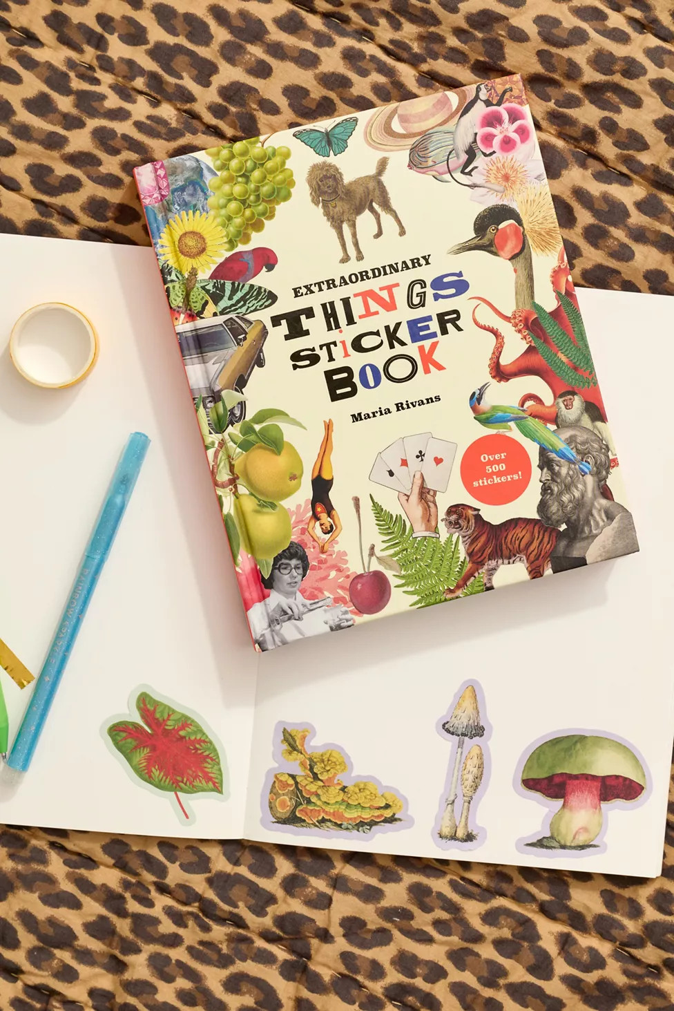 Extraordinary Things Sticker Book By Maria Rivans | Urban Outfitters (US and RoW)