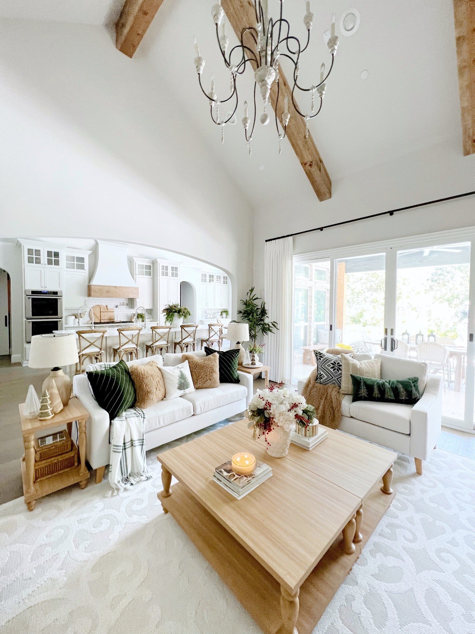 Living room decor, new My Texas House pillows and furniture

#LTKSeasonal #LTKunder100 #LTKhome