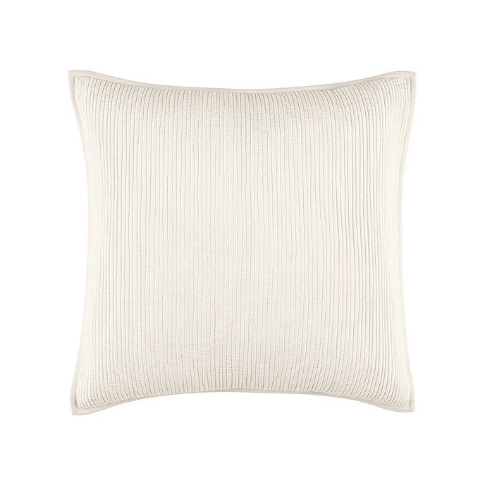 Maddie Channel Stitched Pillow Sham | Ballard Designs, Inc.
