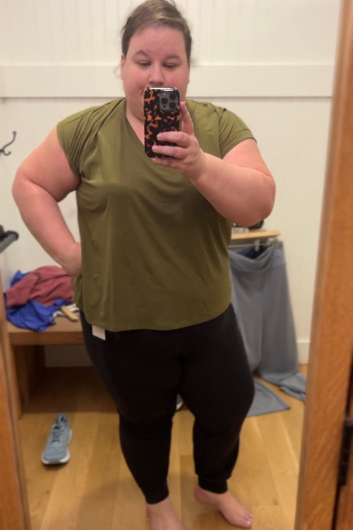 Perfect top and jogger for fall activities! 

#LTKfitness #LTKplussize #LTKfindsunder50