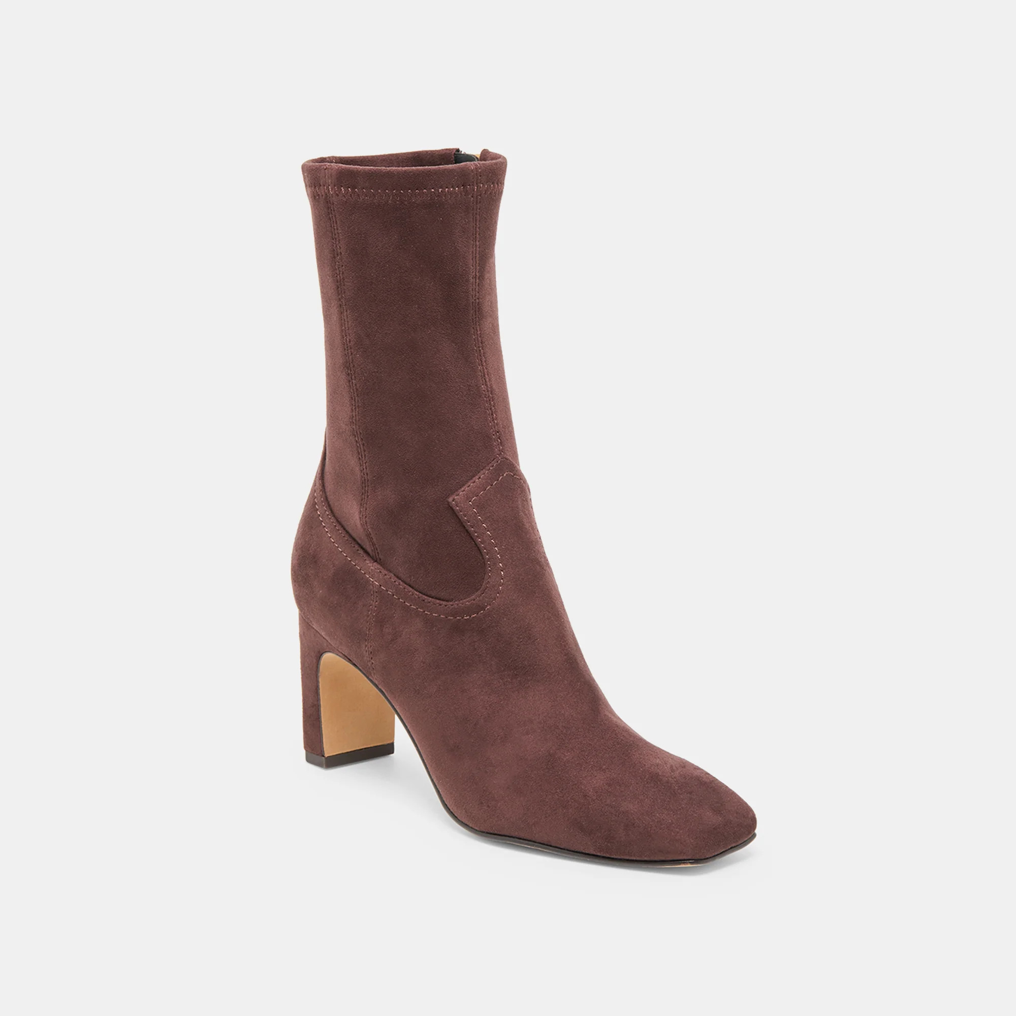 Roan Boots Mahogany Stella Suede | DolceVita.com