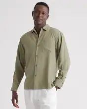 100% Silk Twill Long Sleeve Shirt | Quince