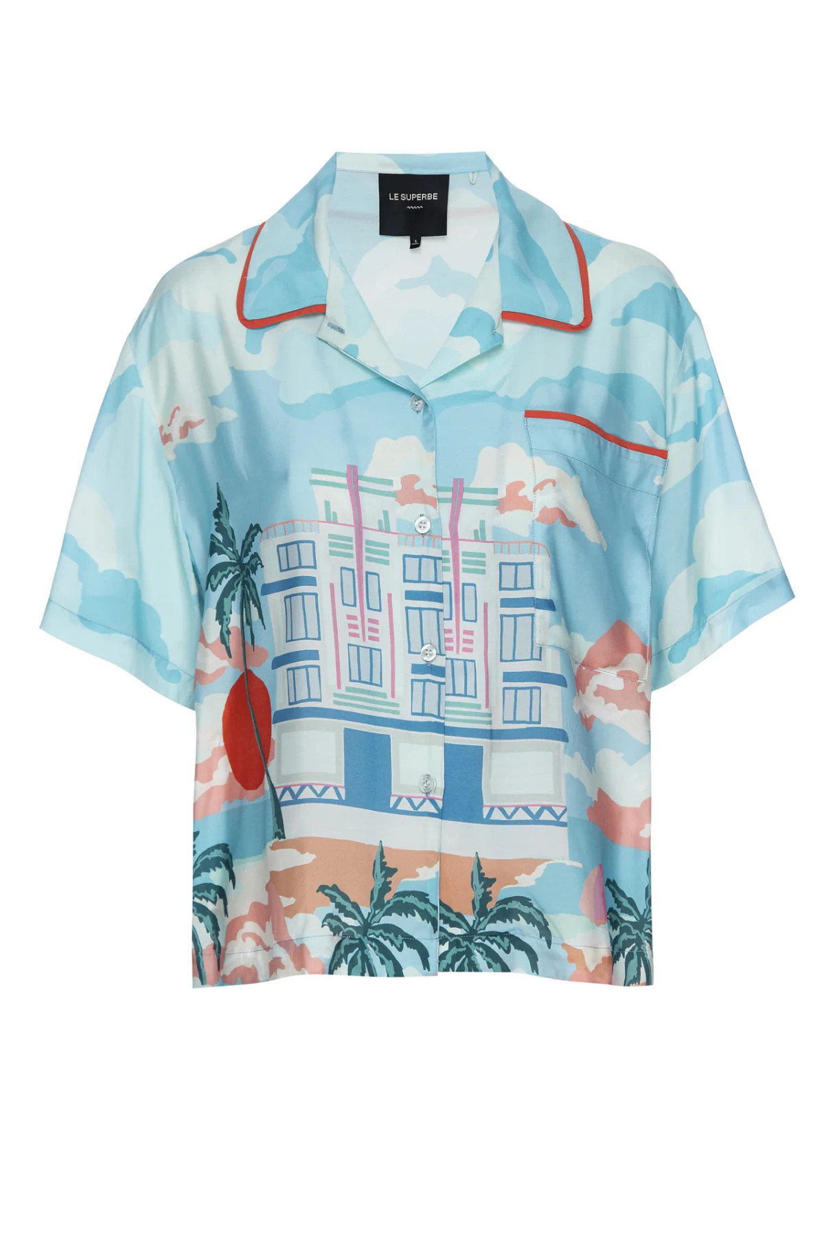 Ocean Front Walk Camp Shirt | Le Superbe