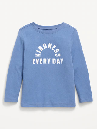 Long-Sleeve Unisex Graphic T-Shirt for Toddler | Old Navy (US)
