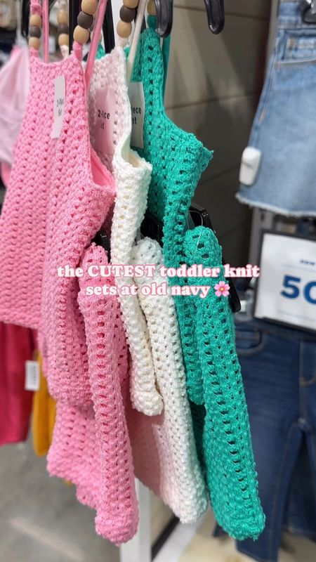 The cutest two-piece knit sets for toddler girls are 50% off for memorial day weekend! These would be so cute for any beach vacation or even family photos 😍

#LTKKids #LTKSaleAlert #LTKStyleTip