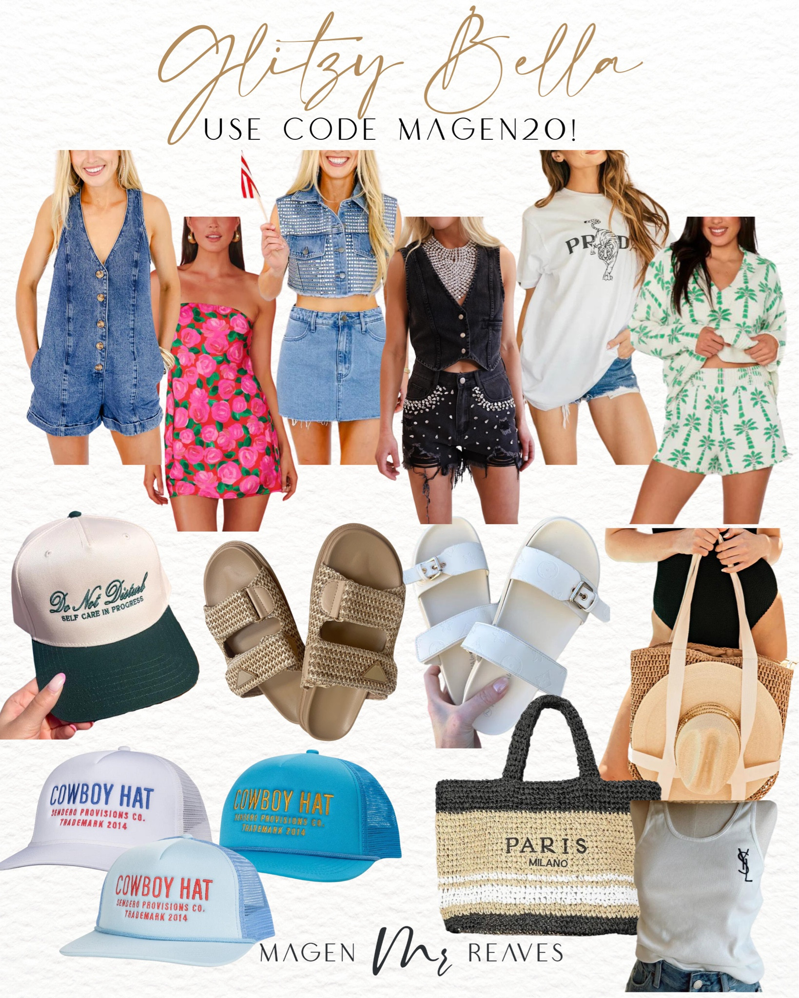 Use code MAGEN20

Glitzy Bella - outfit inspo - summer outfit inspo 

#LTKFindsUnder100 #LTKSeasonal #LTKStyleTip